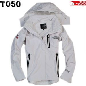 White NothFace jacket